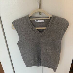 Zara V Neck Sweater Vest